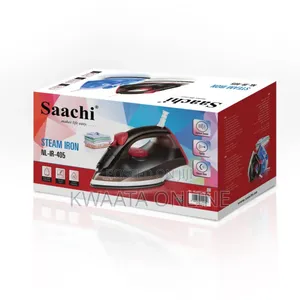 Saachi Steam Iron | 1400w | Nonstick Sole Plate Nl-Ir-405