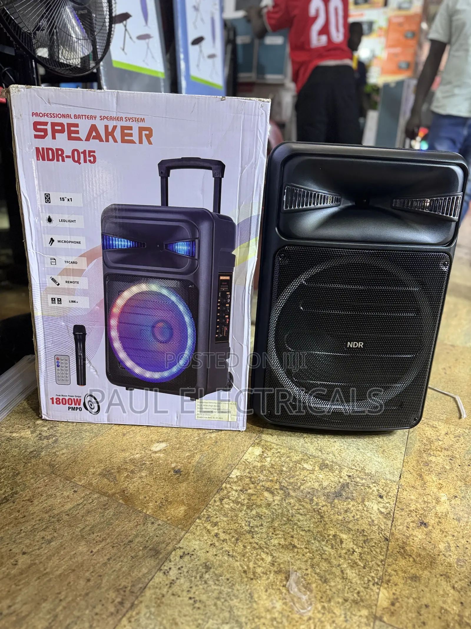 NDR-Q15 Rechargeable Speaker