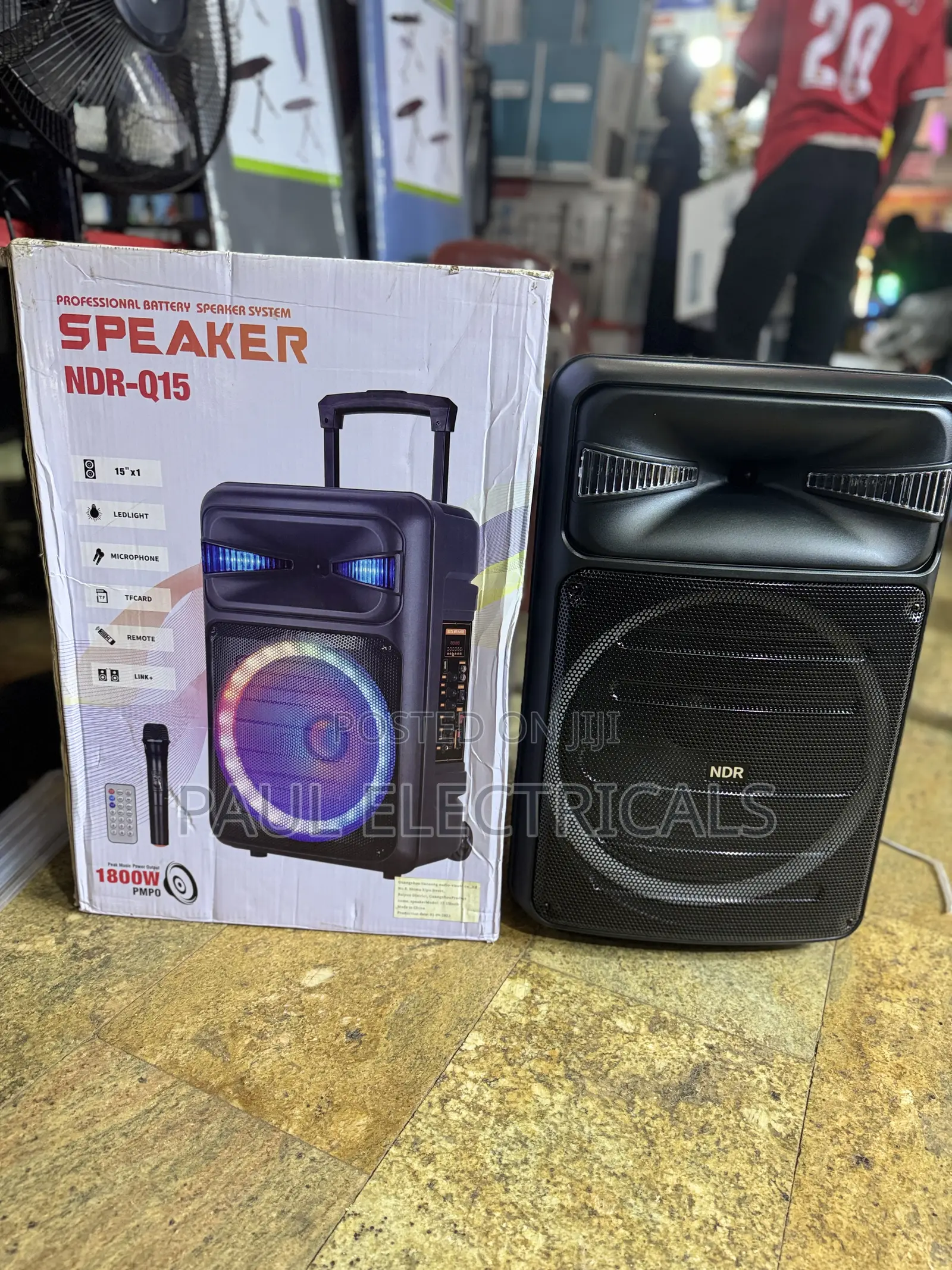NDR-Q15 Rechargeable Speaker