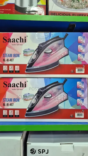 Saachi Steam Iron | 1800w | Nonstick Sole Plate | Nl-Ir-407