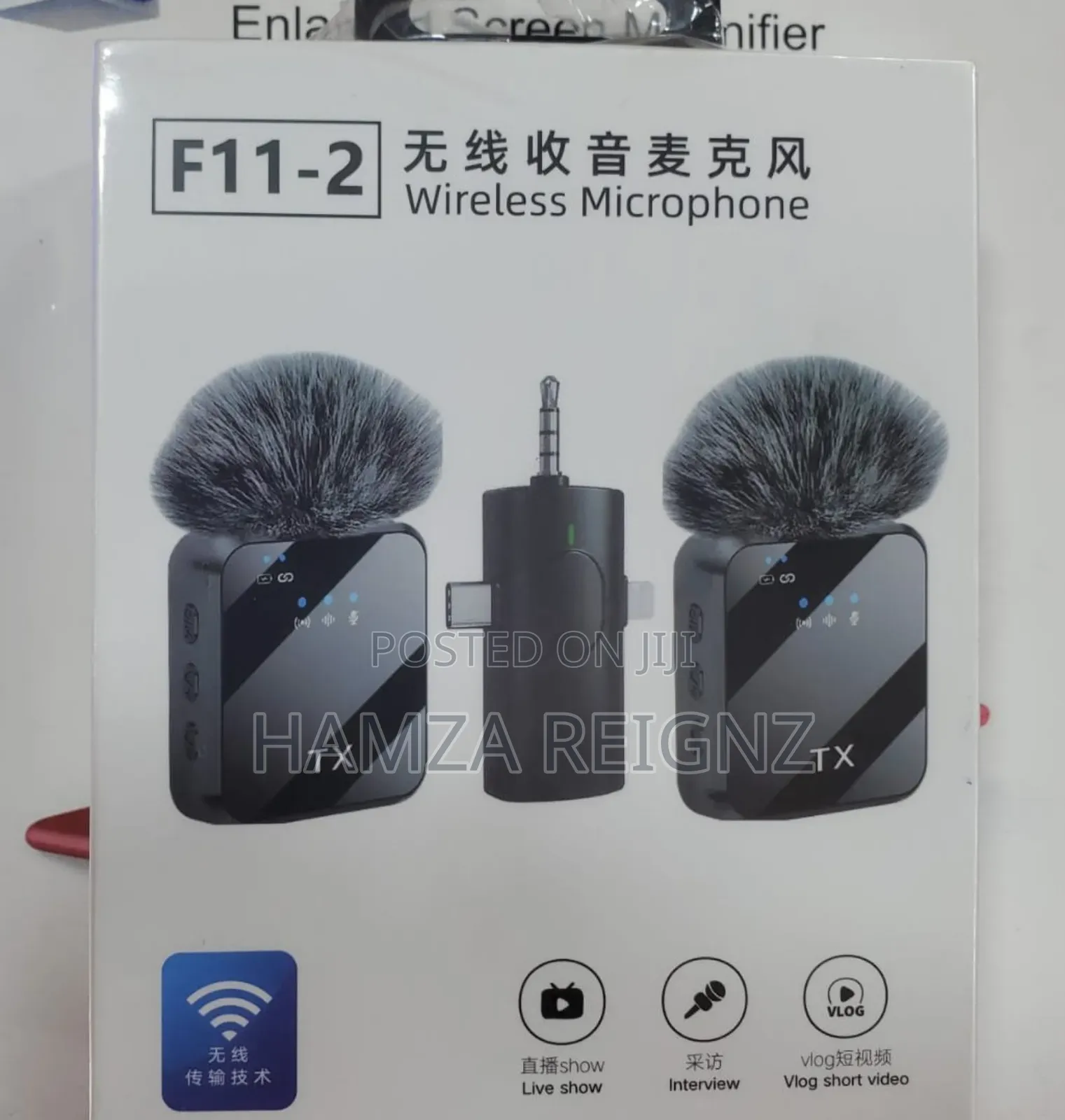 F11-2 Professional Wireless Dual Microphone