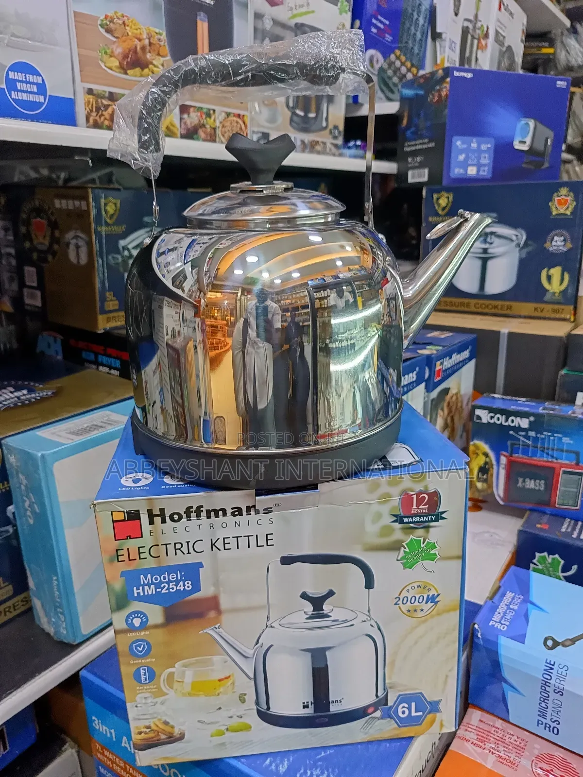 6l Electric Kettle/ Hoffman Electric Kettle