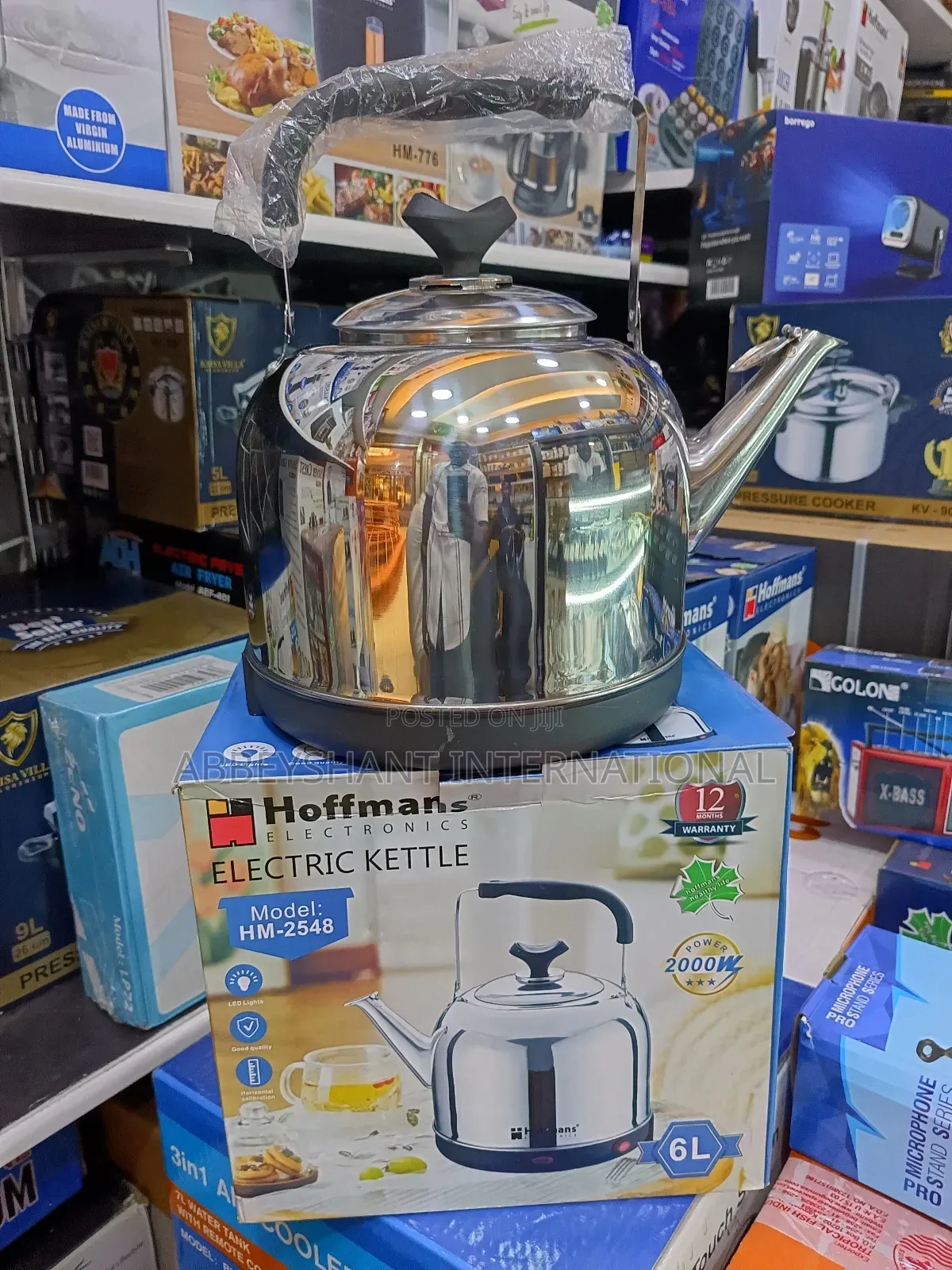 6l Electric Kettle/ Hoffman Electric Kettle