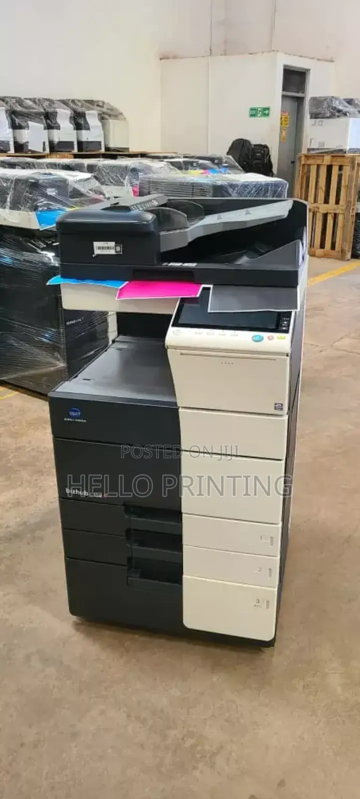 Konica Bizhub C458 - Unmatched Performance in Printing .