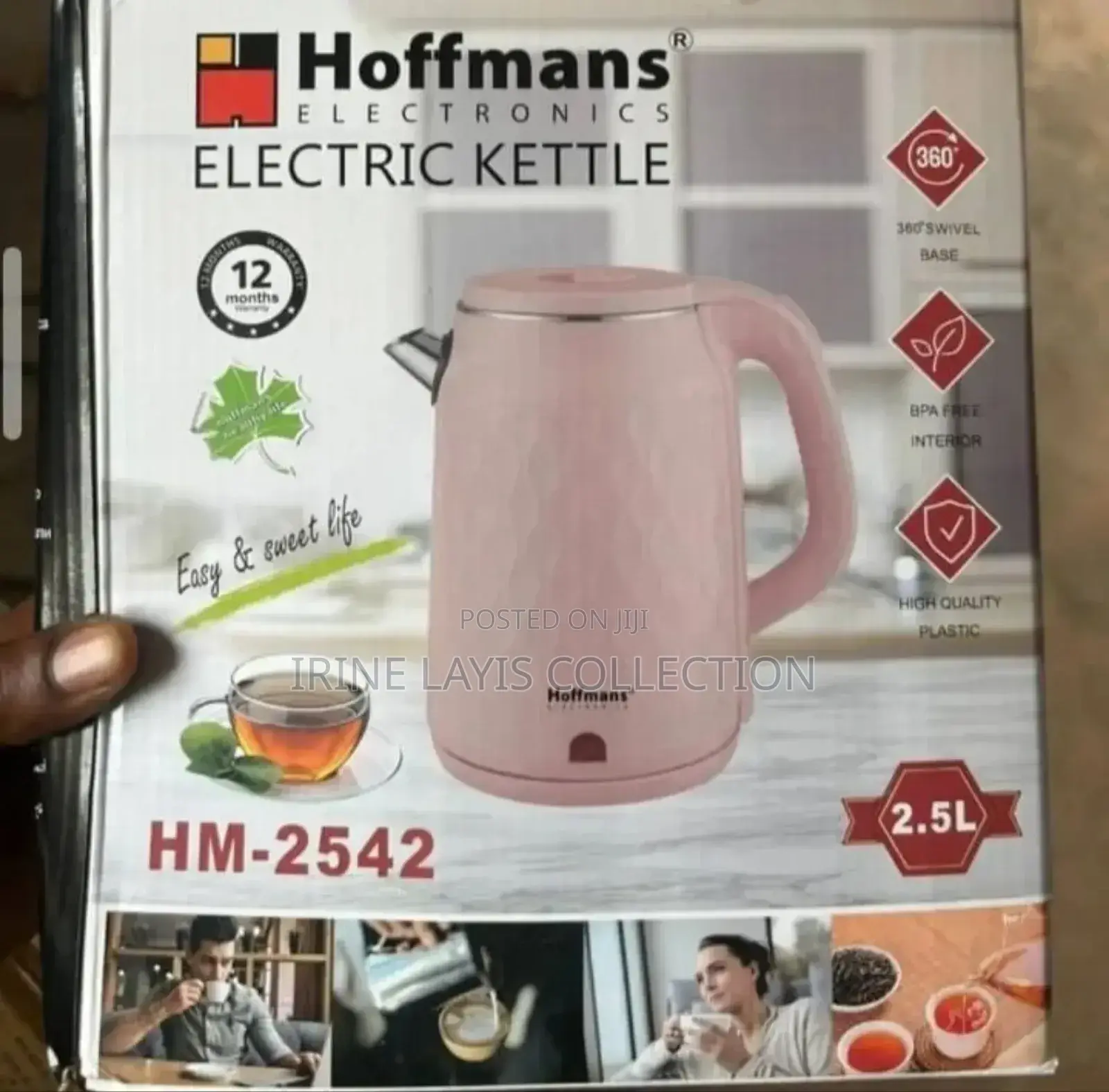 Hoffman 2.5l Electric Kettle