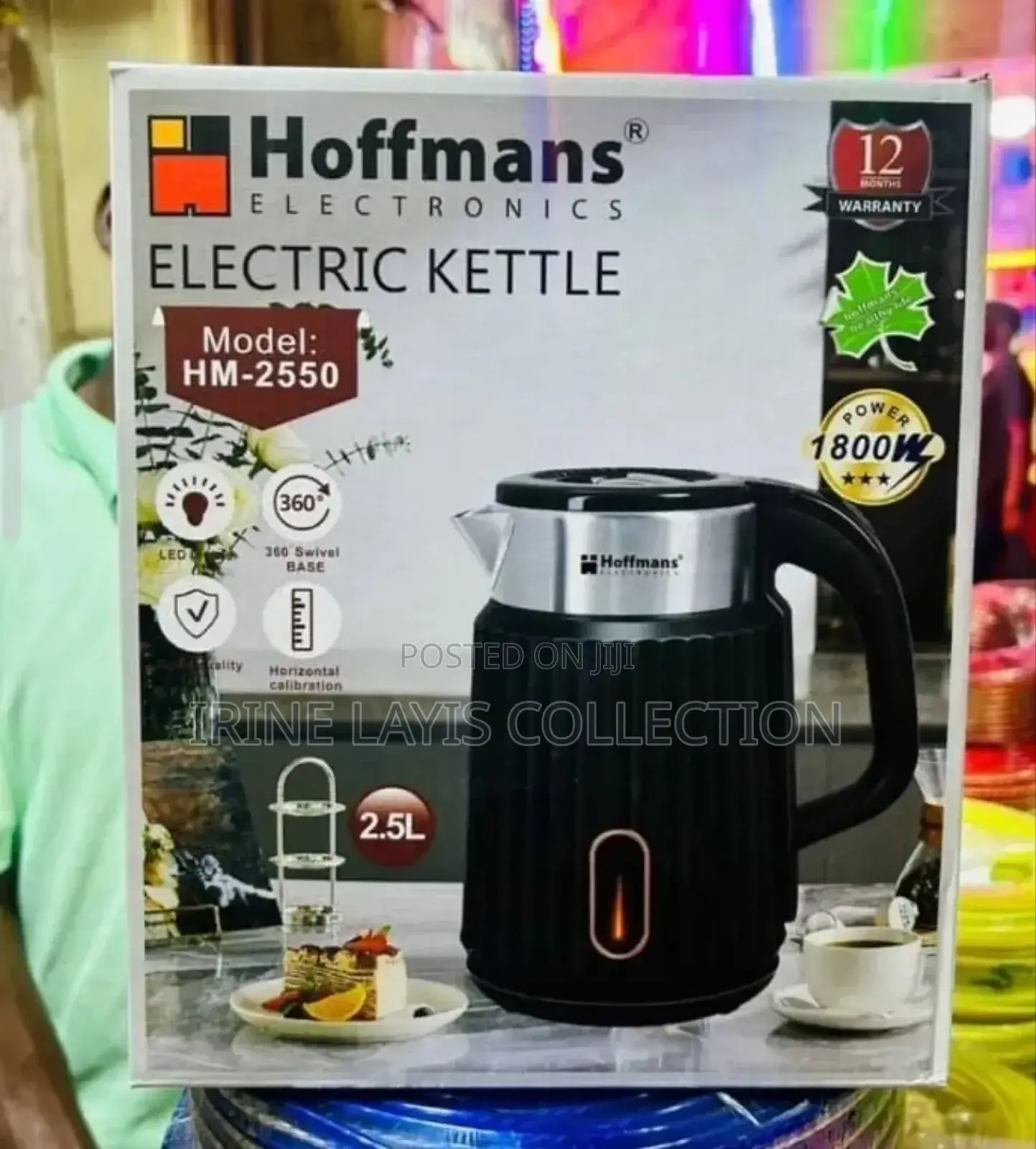 2.5ltr Hoffman Electric Kettle