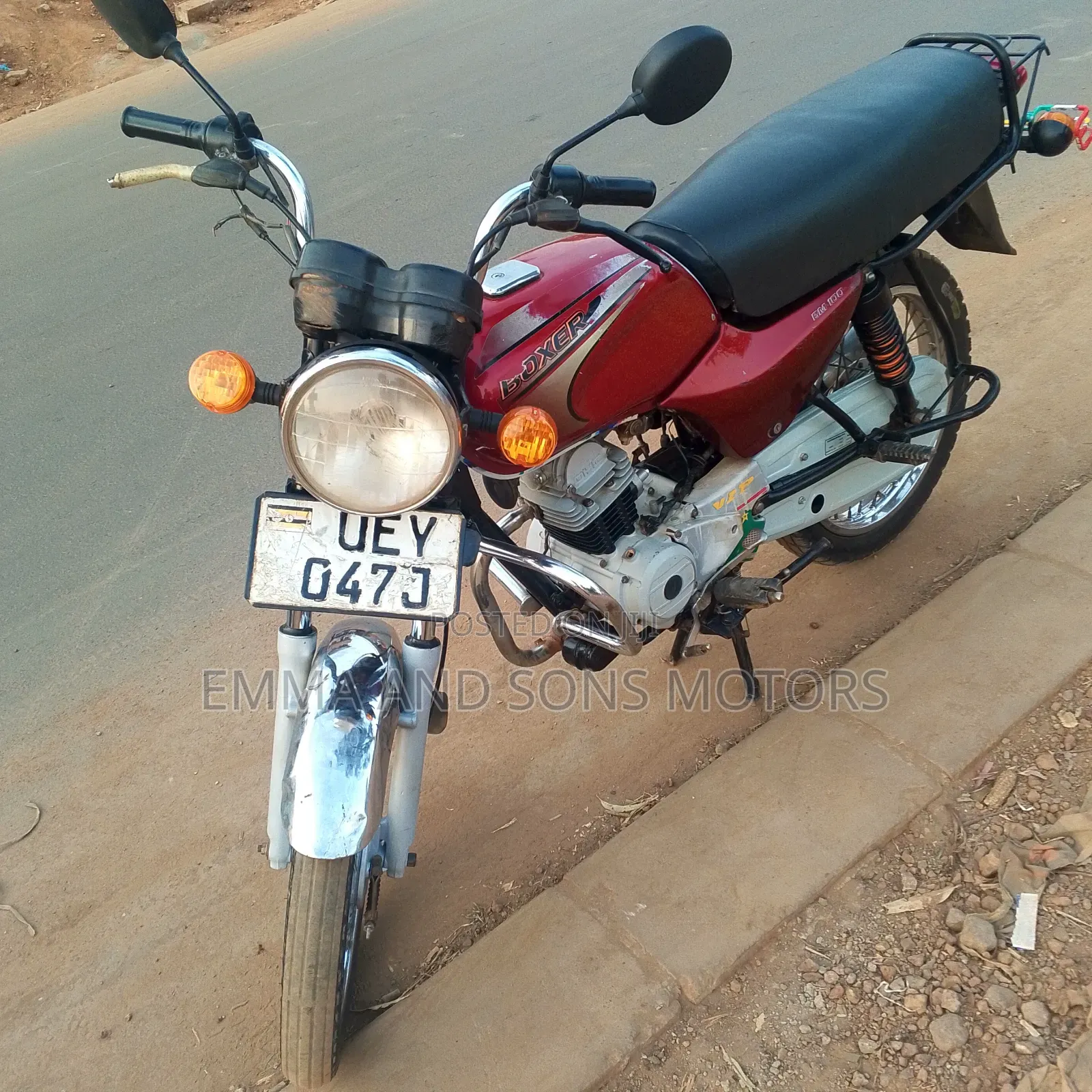 Bajaj Boxer 100 2019 Red