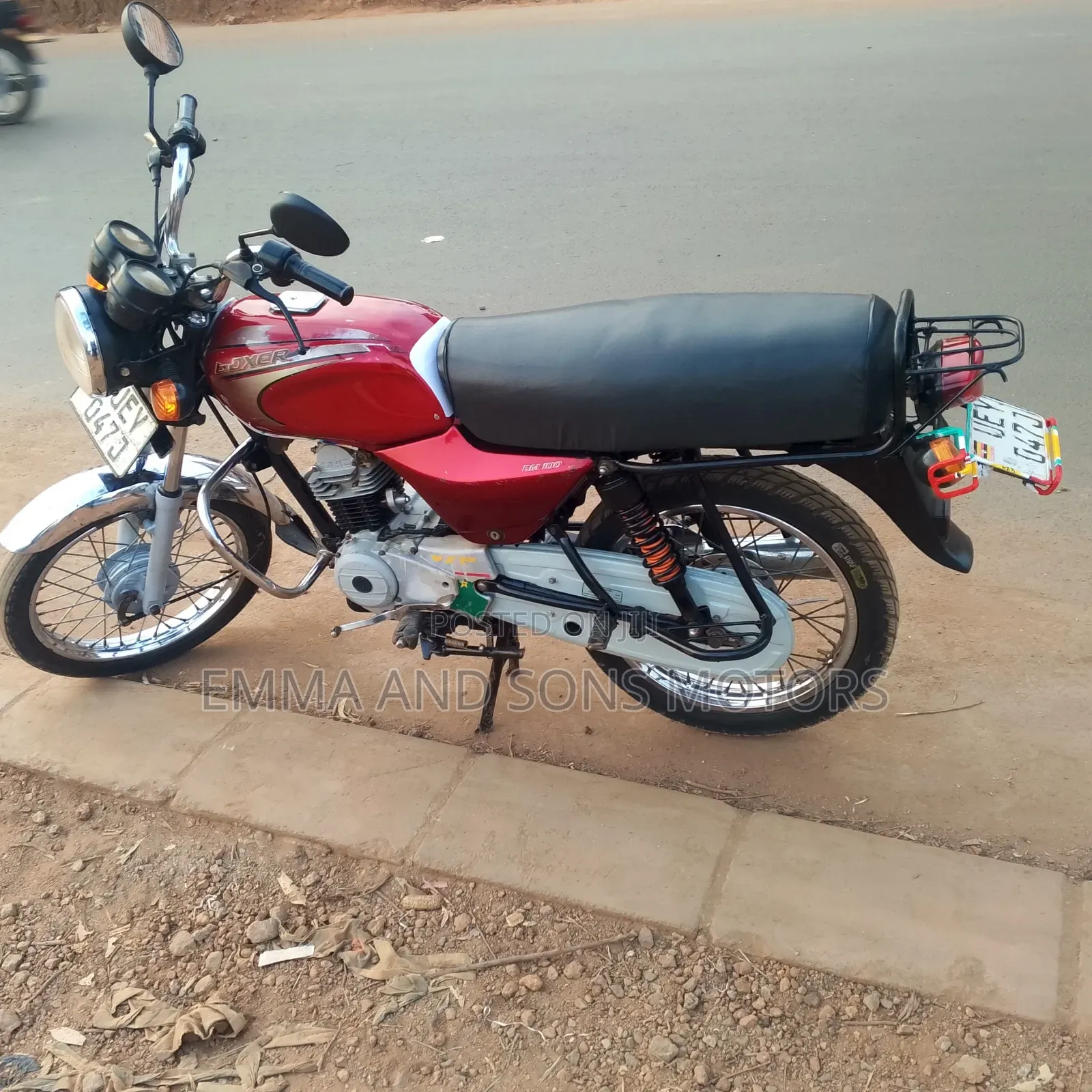 Bajaj Boxer 100 2019 Red