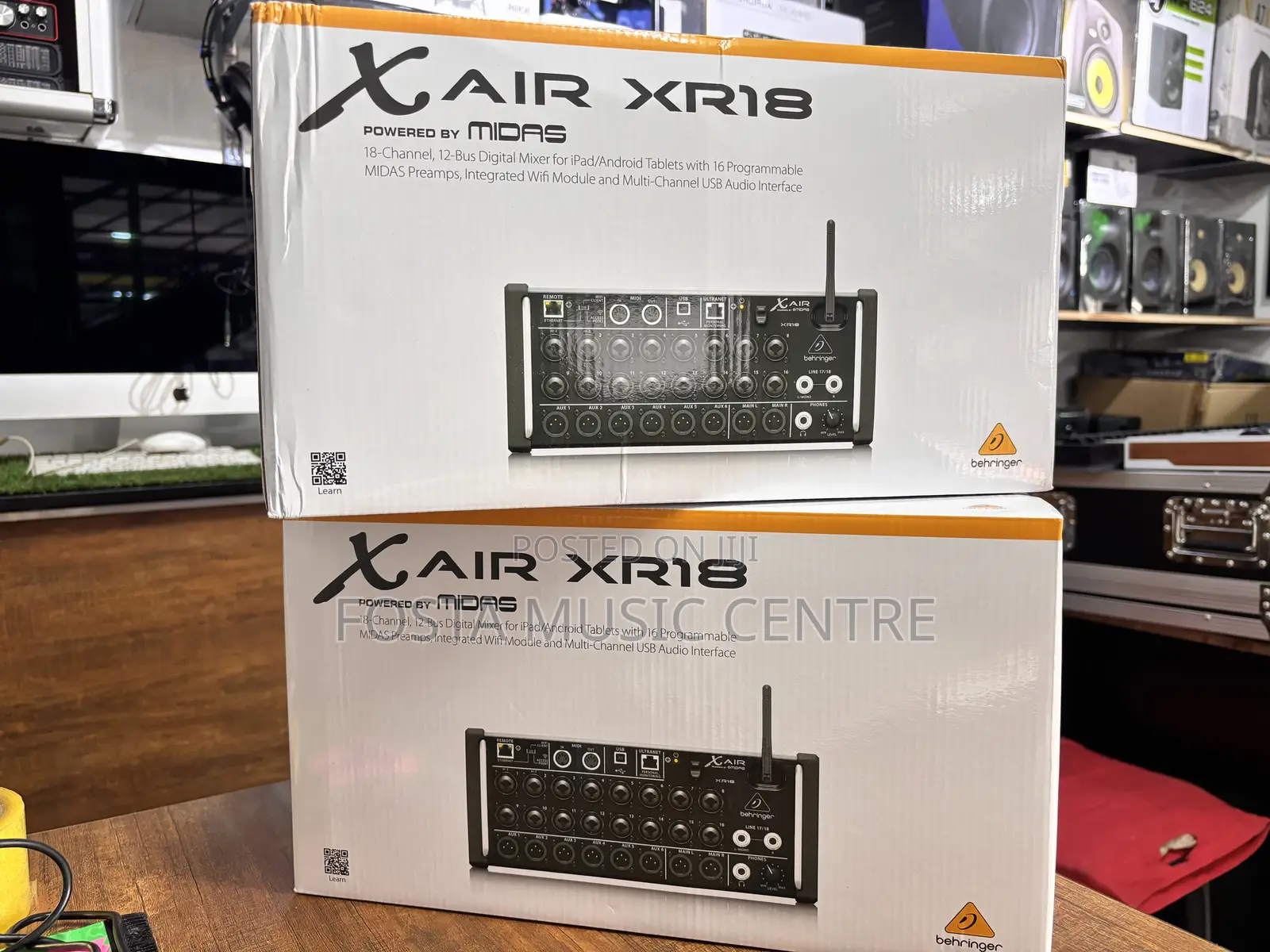 Behringer X Air Xr18 Rack Digital Mixer