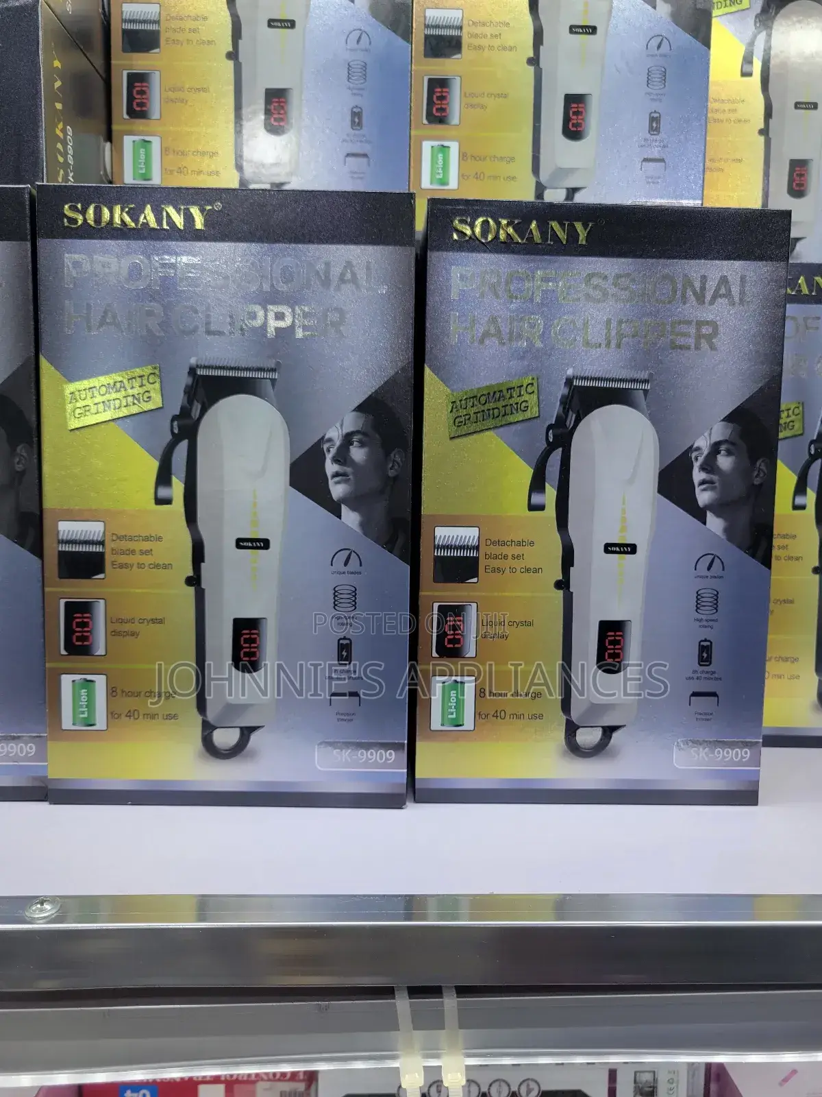 Sokany Professional Rechargeable Hair Clipper Machine