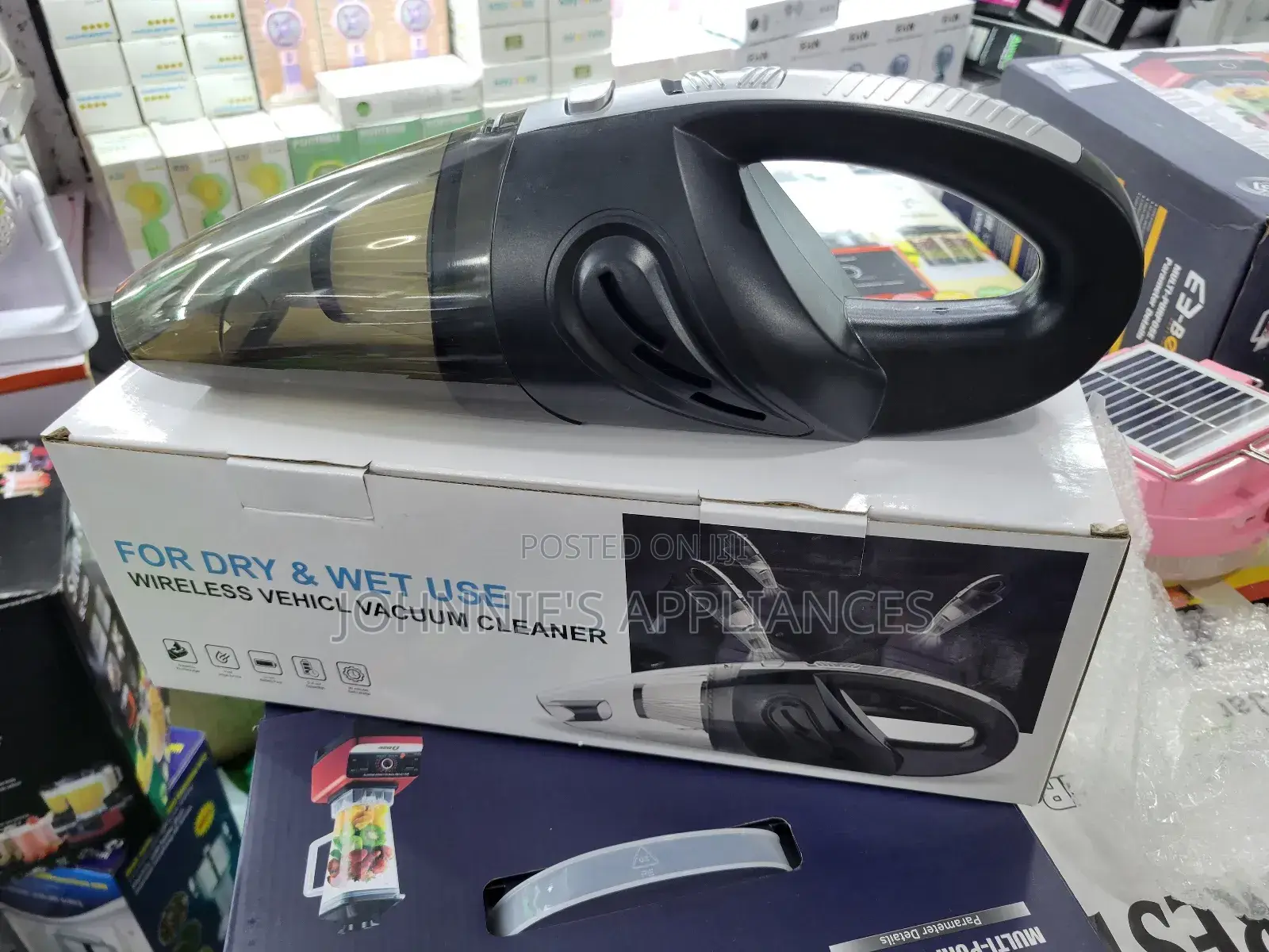 Wireless Vehicle Vacuum Cleaner Wet and Dry