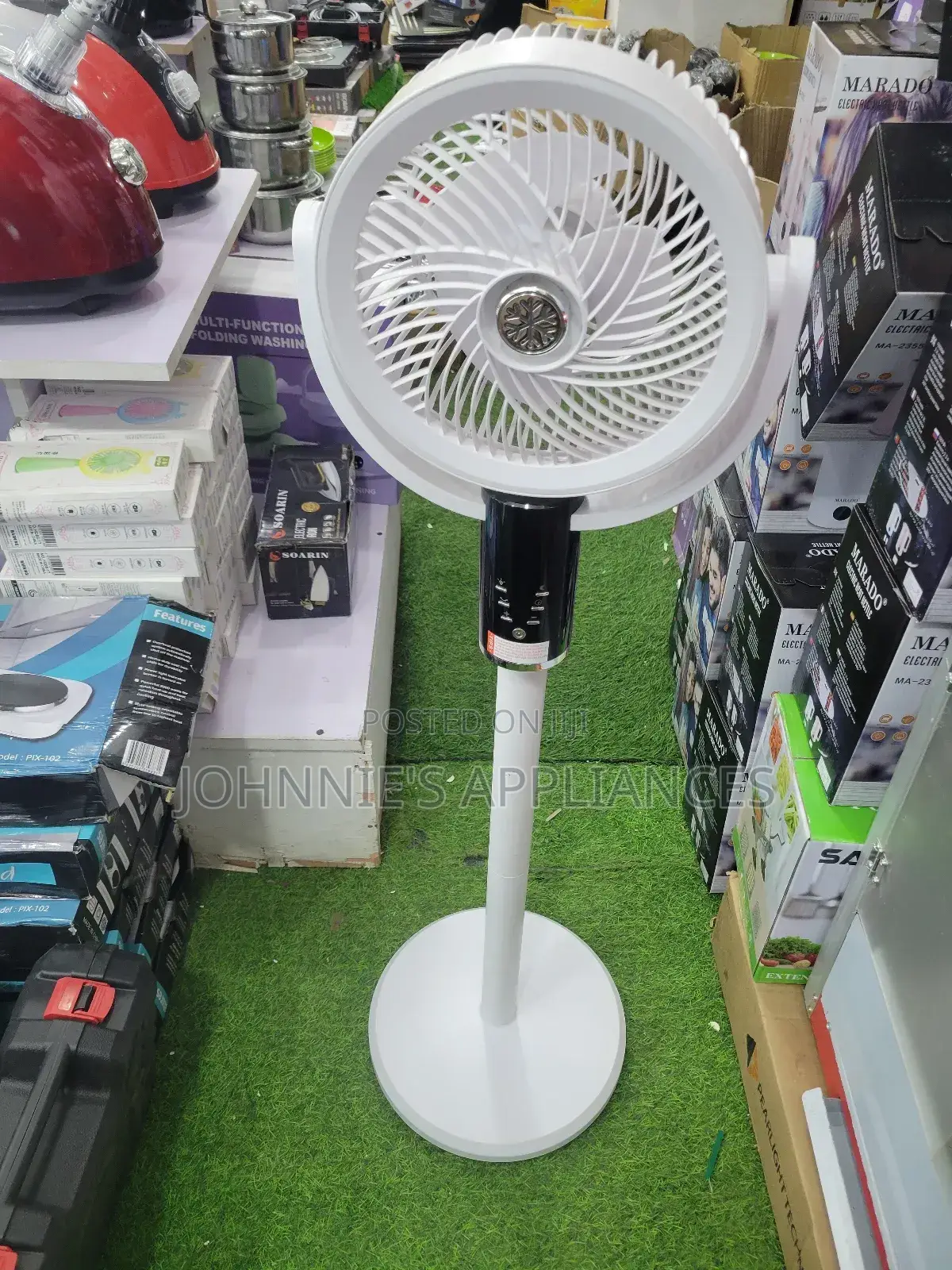 F5 Wireless Potable Circulation Fan With Remote Control