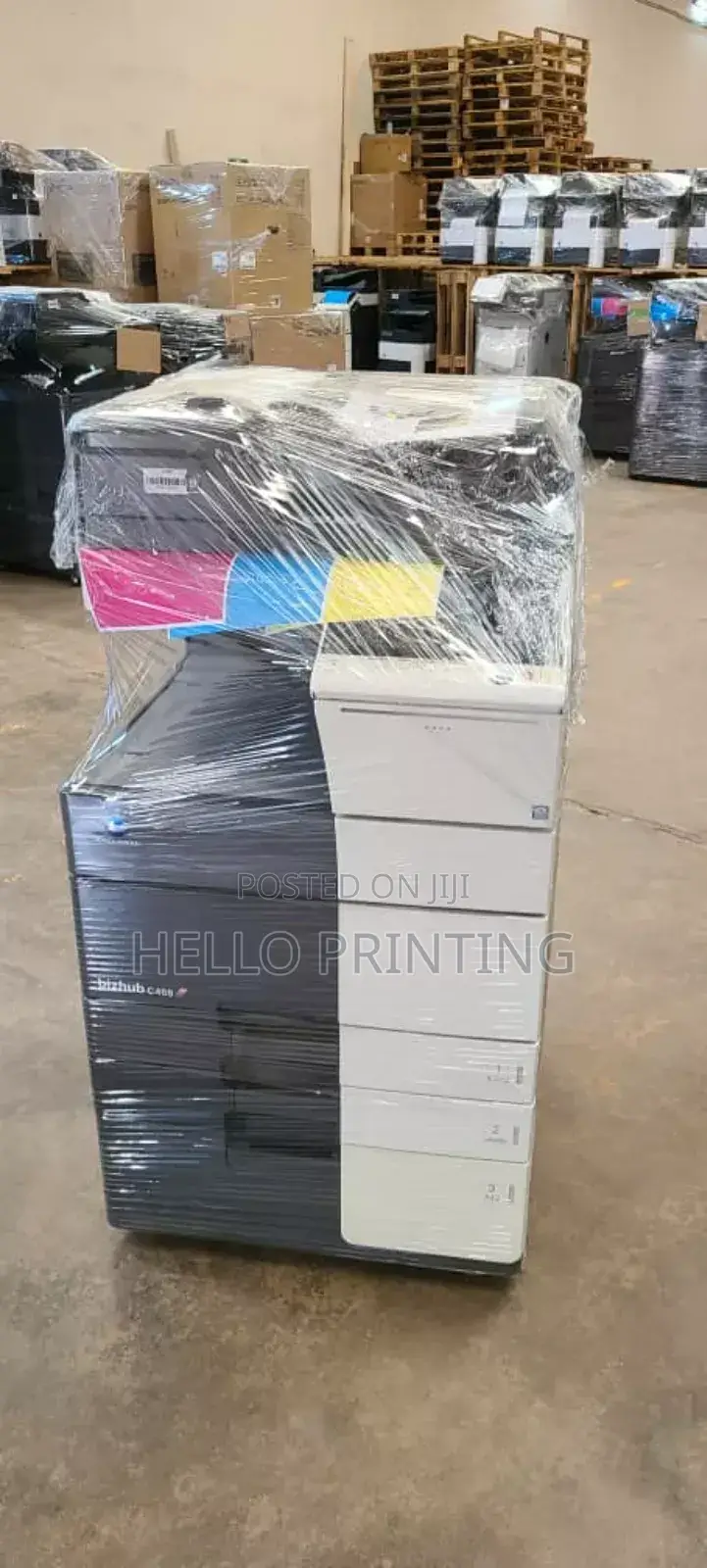 Konica Bizhub C458 - Speed Meets Precision.