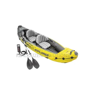 Intex Explorer 2-Person Inflatable Kayak Boat Set