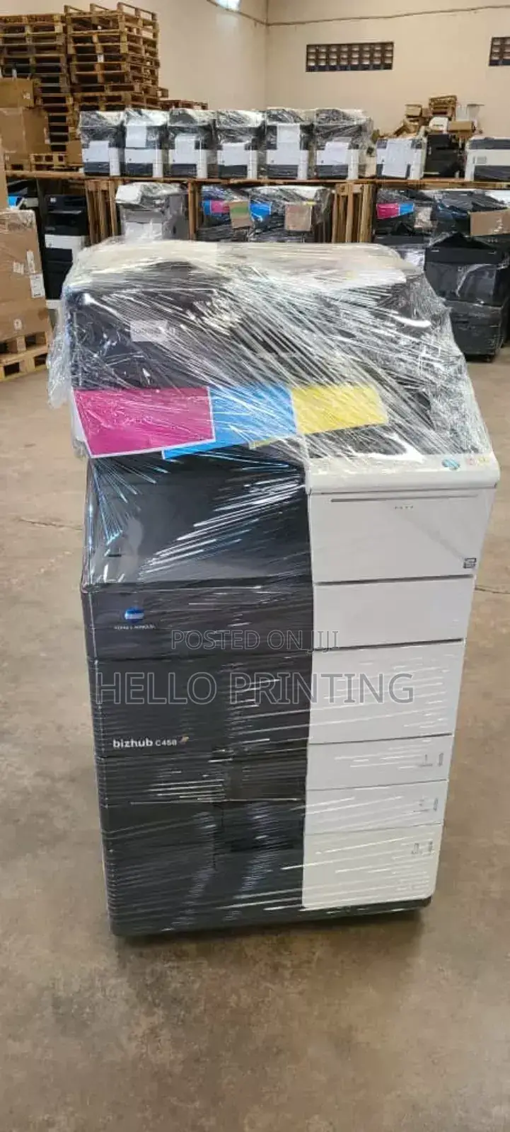 Konica Bizhub C458 - High Performance Color Printer .