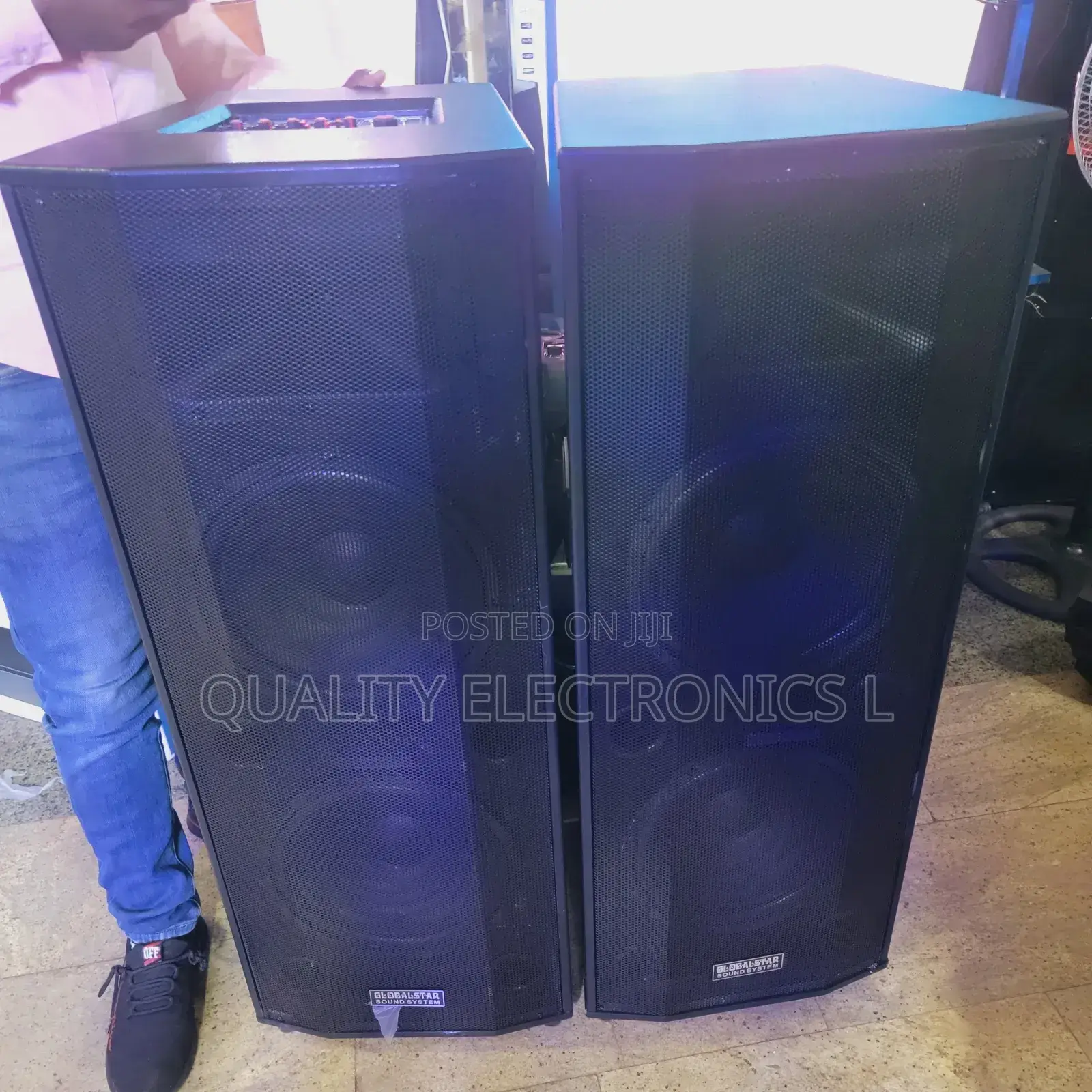 Globalstar Full Range Double Speakers With 2 Microphones