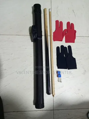 Bag and Cue and Gloves Tip Scok Original Material