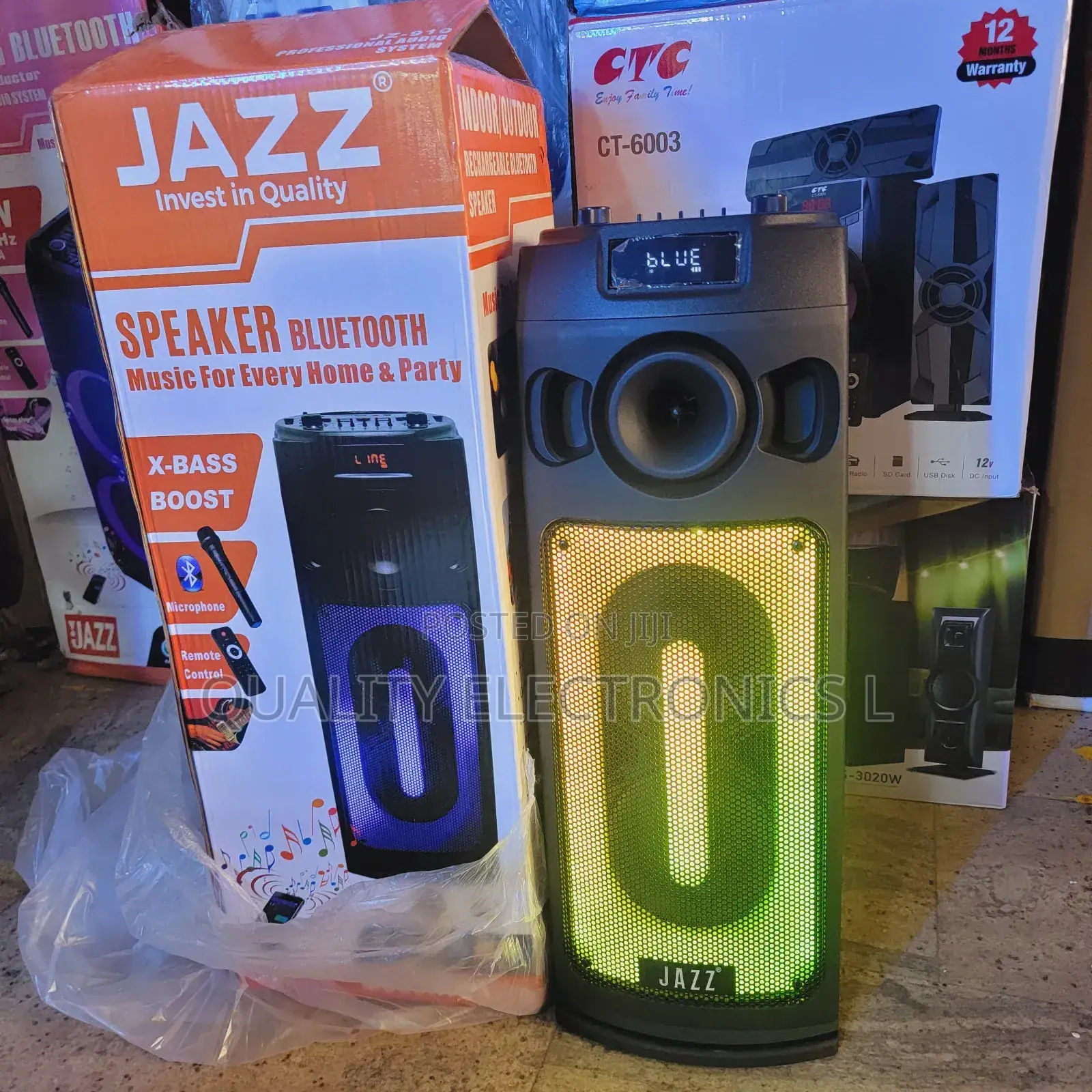 Jazz Xbass Bosst Speaker Party Box