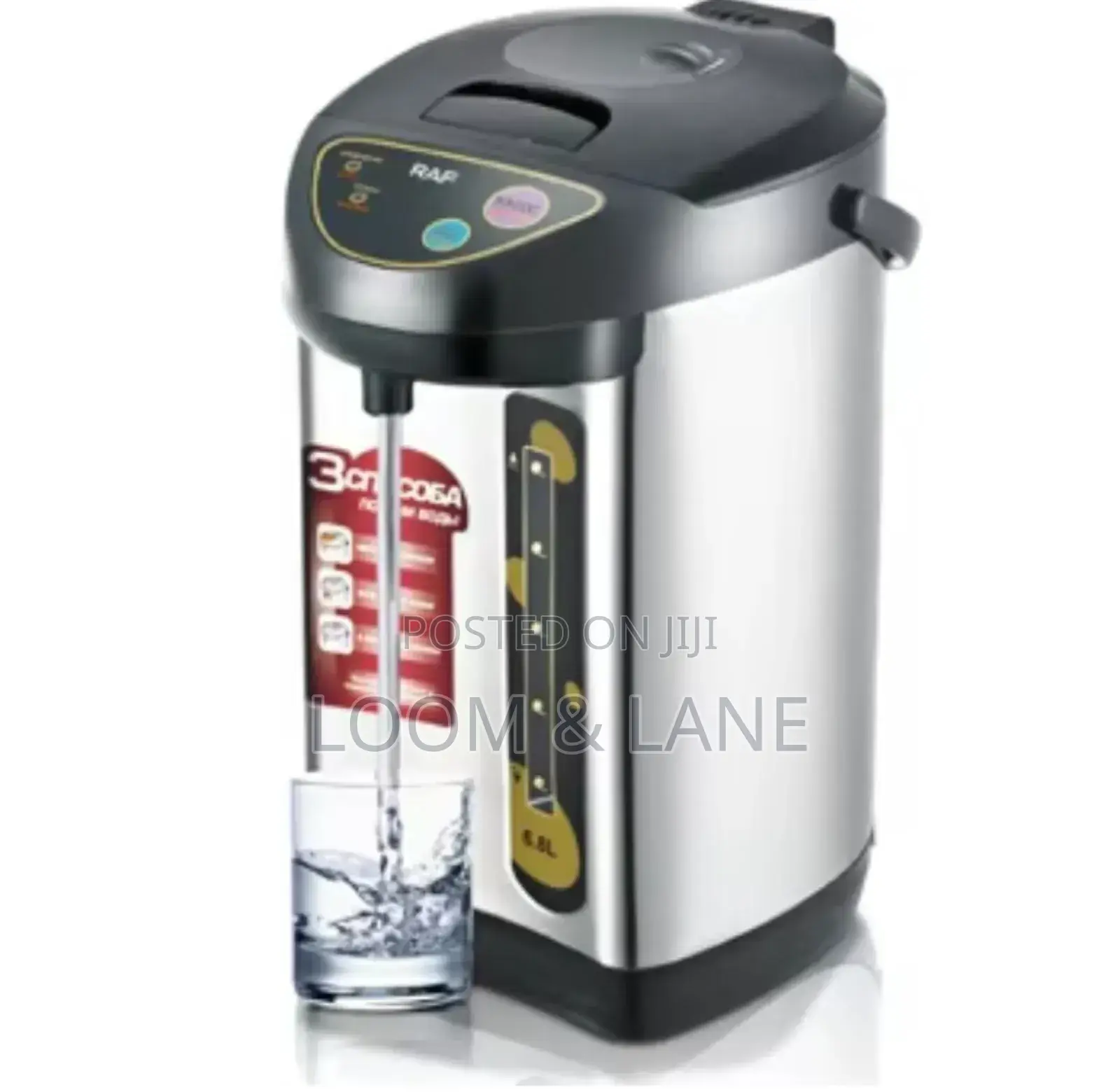Raf 6.8l Thermostatic Electric Kettle, Model R.7905