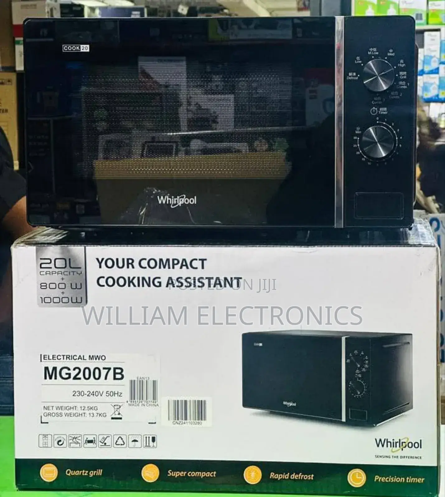 20l Whirlpool Microwave