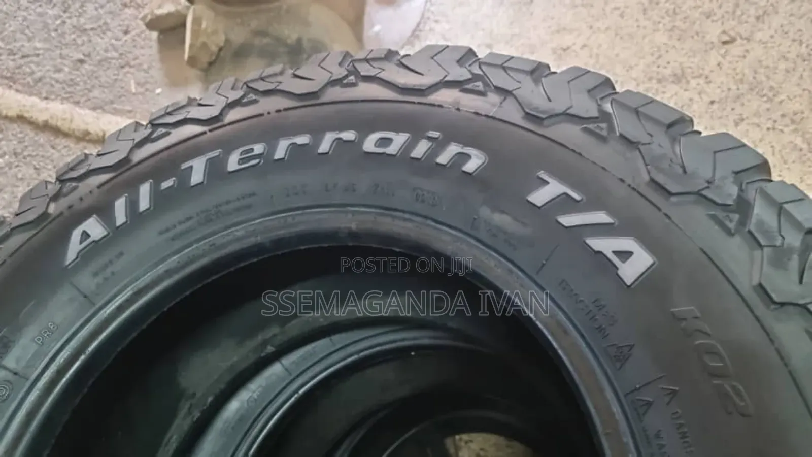 265/75r16 Bf Goodrich Usedin Good Condition