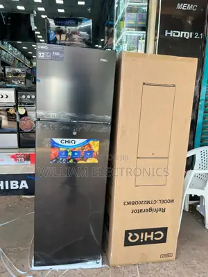 Chiq 220l Double Door Fridge