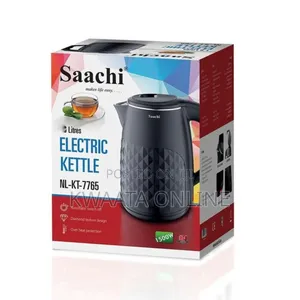 Saachi 2.3-litres Electric Kettle Nl-kt-7765-black