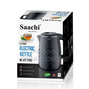 Saachi 2.3-litres Electric Kettle Nl-kt-7765-black