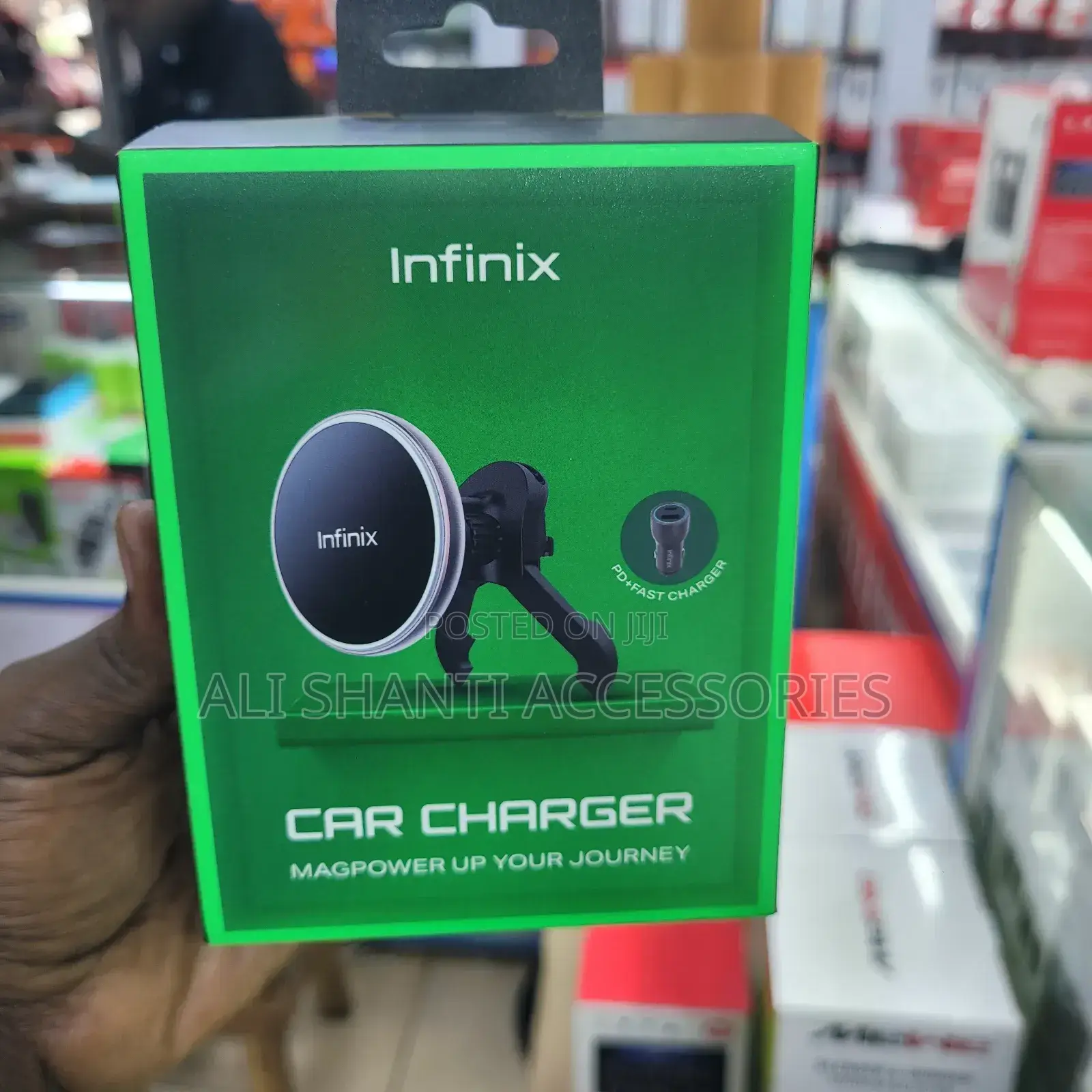 Infinix Magpower Car Charger Super Fast