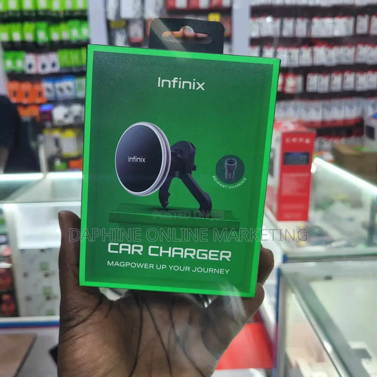 Infinix Magpower Fast Car Charger