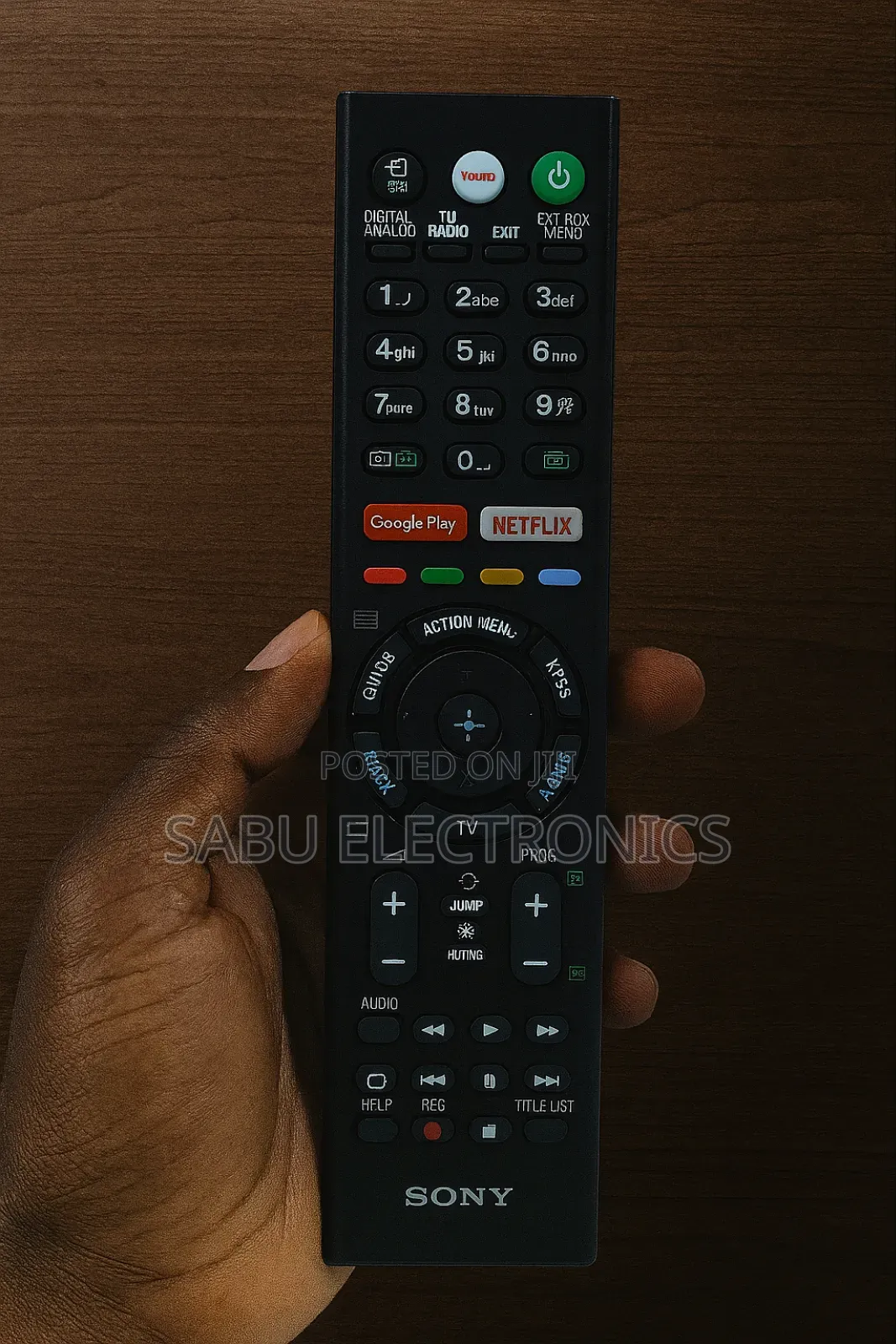 Original Sony Tv Remote Control – Smart Functions