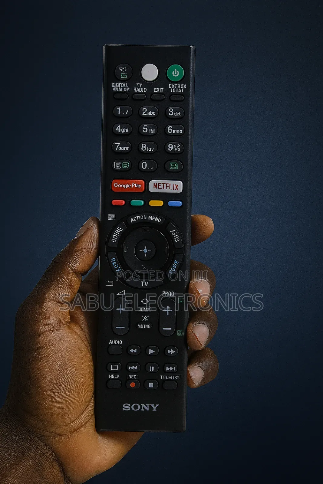 Original Sony Tv Remote Control – Smart Functions