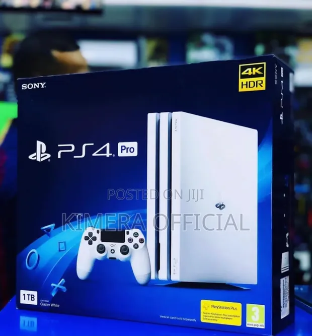 Sony Playstation Prime Video 4k Ps4 Pro PlayStation Pro 1TB White