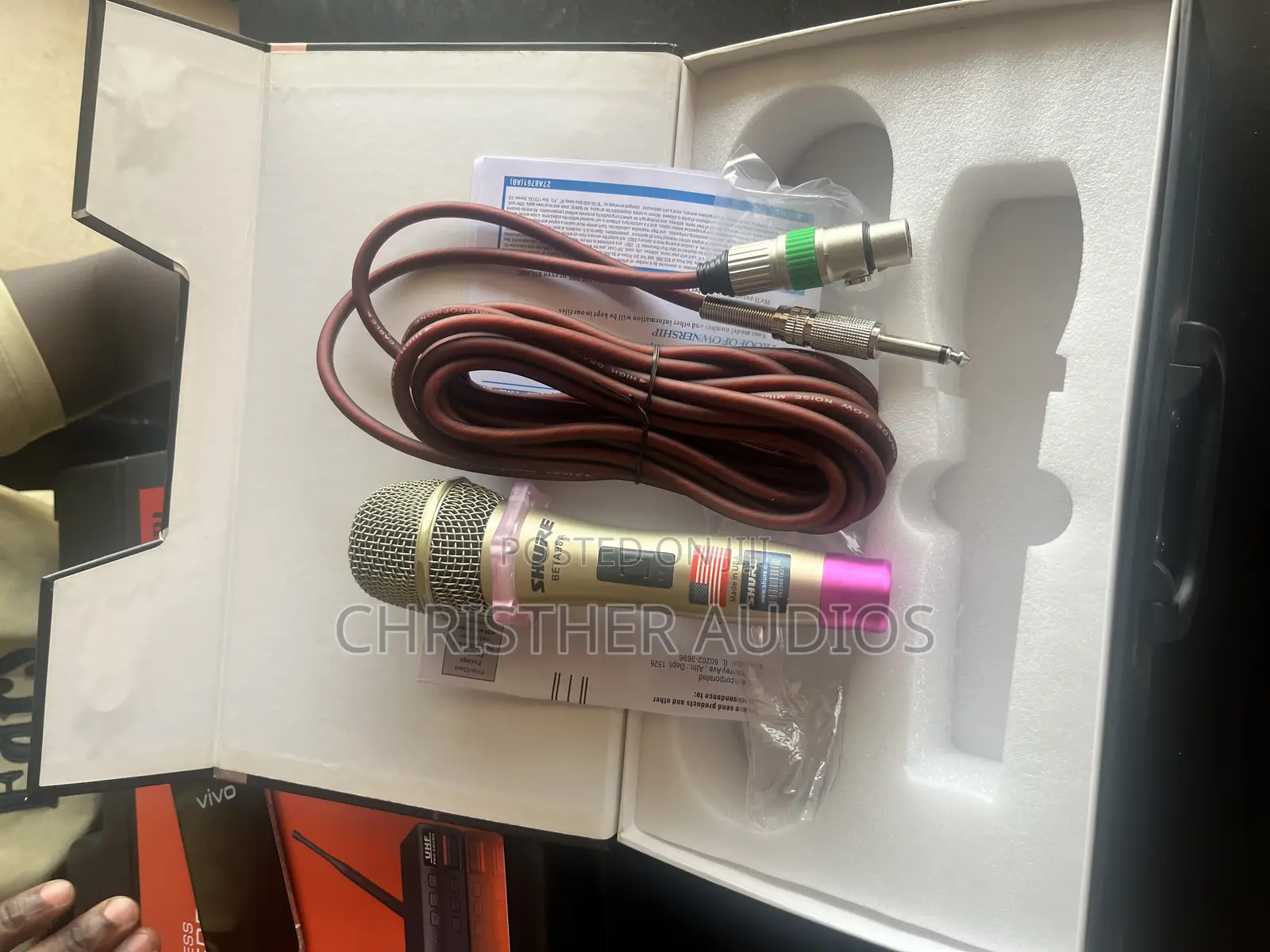 Original Shure Wired Microphones