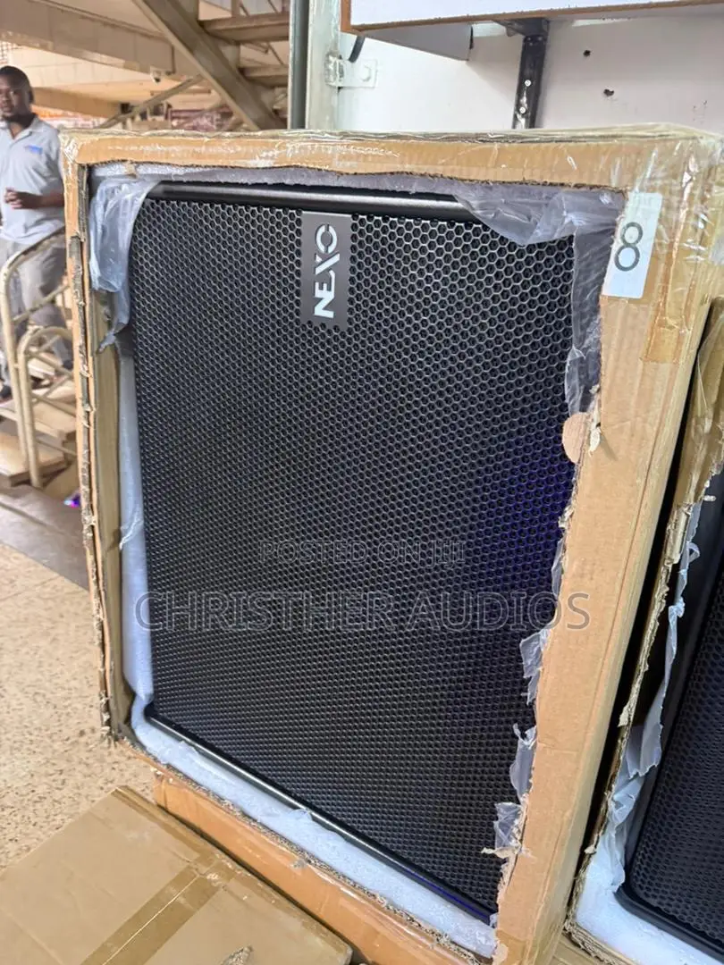 Nexo Single Bass Speakers