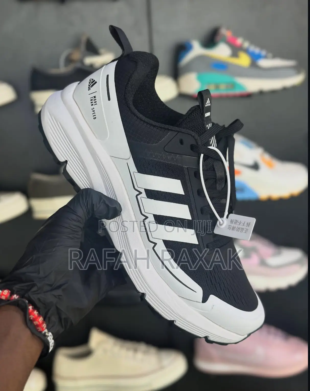Original Adidas Soulstride Ultra Trail Black/White Trainers