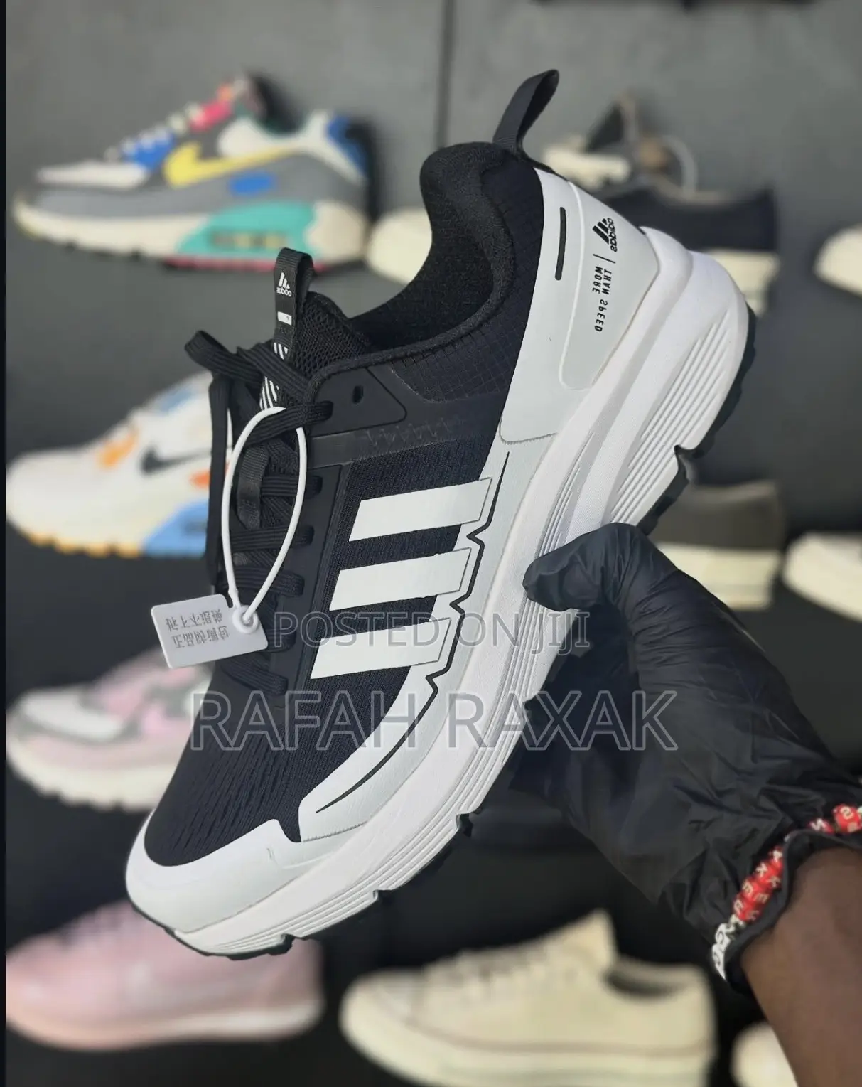 Original Adidas Soulstride Ultra Trail Black/White Trainers