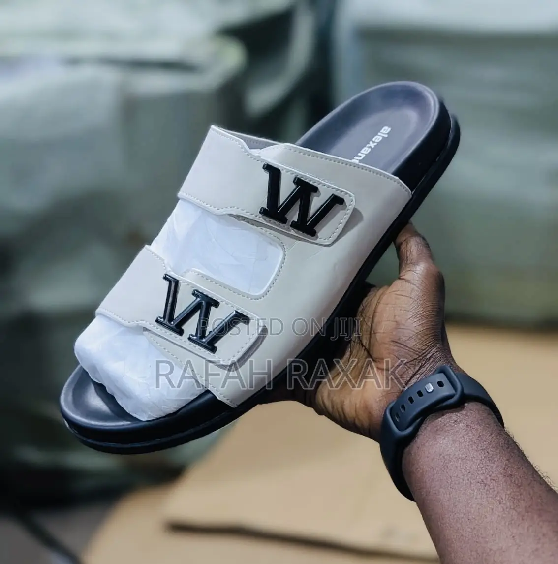 Original Men’S Super Classic White Alexander Wang Sandals
