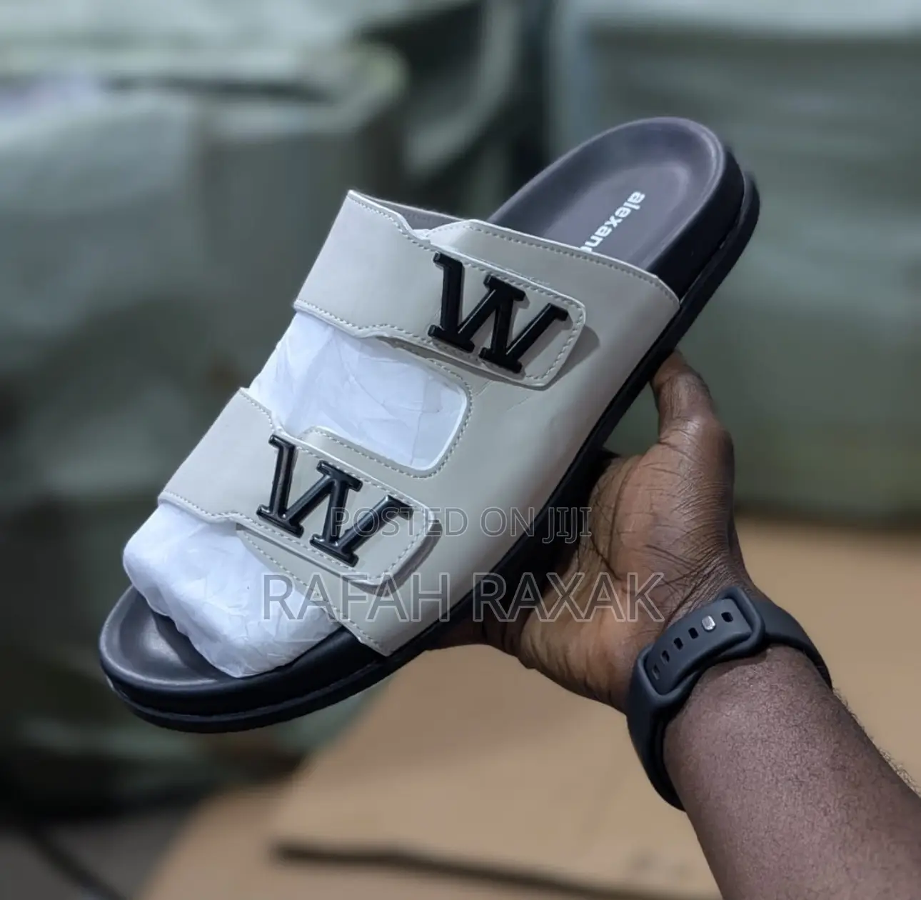 Original Men’S Super Classic White Alexander Wang Sandals