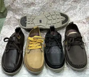 Original Men’S Dark Tan Cat Casual Low Easy Shoes