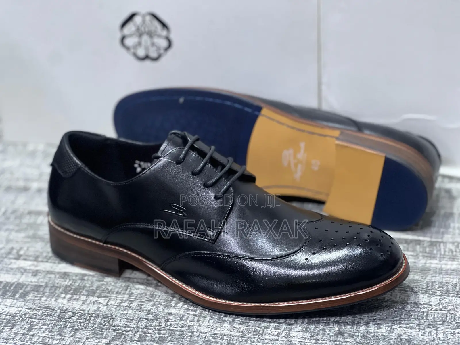 Original Classic Stefano Borella Oxford Gentle Leather Shoes