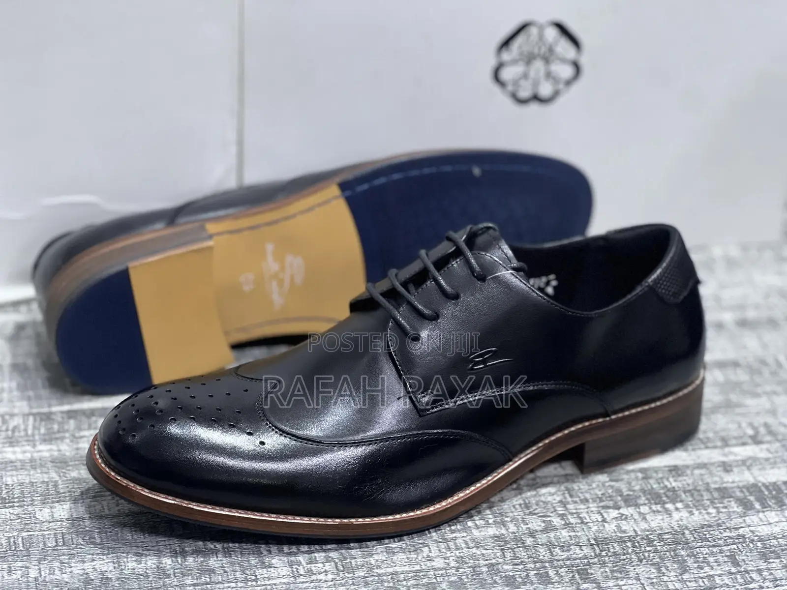 Original Classic Stefano Borella Oxford Gentle Leather Shoes