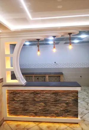 Gypsum Ceiling With Integrated Curtain Box
