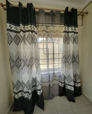 Photo - Curtains With Design in 3piece