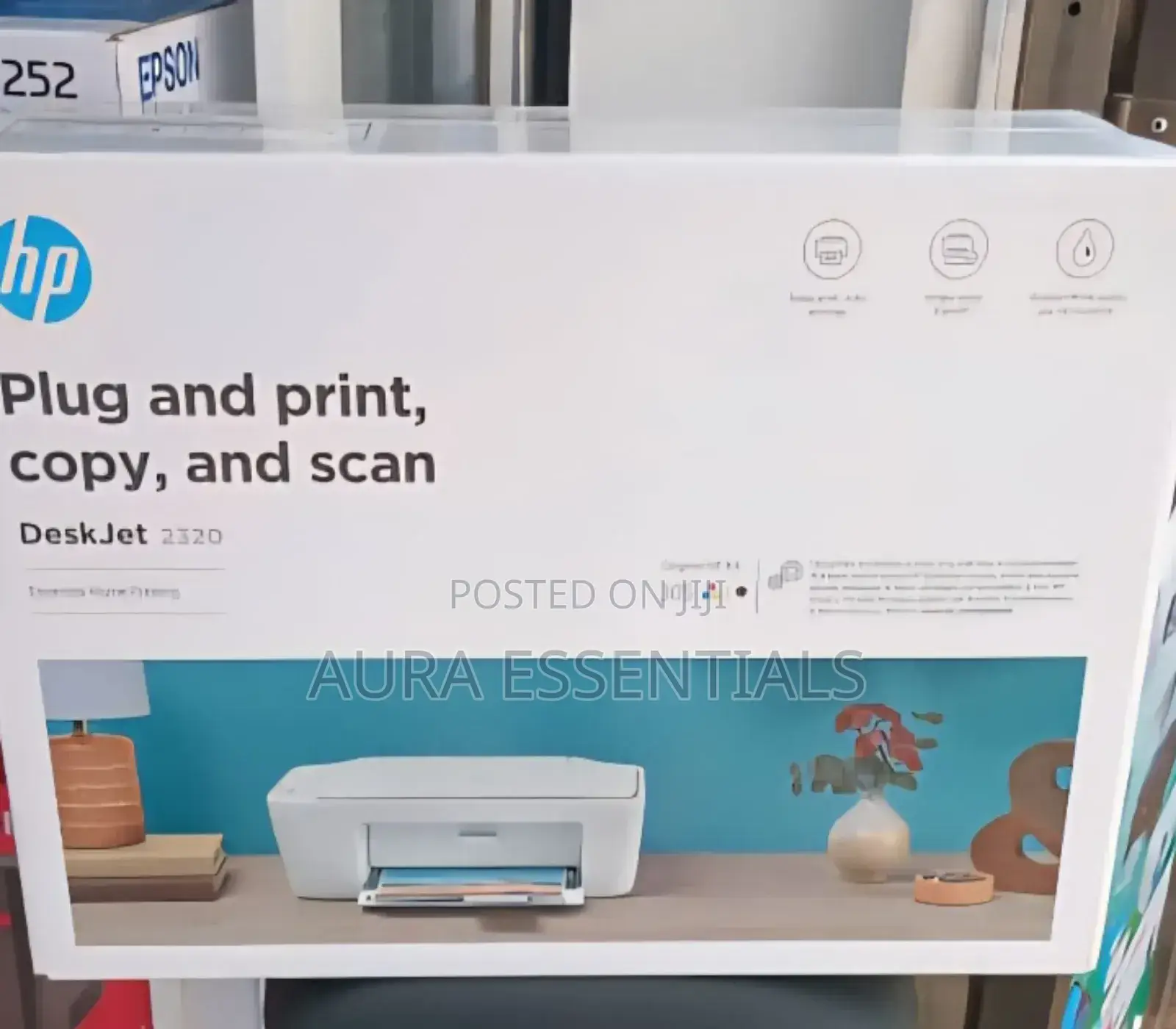 Unique New Hp Print,Copy and Scan Printer Model 2320