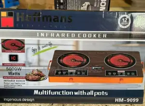 Hoffmans 9099 Double Burner Infrared Cooker