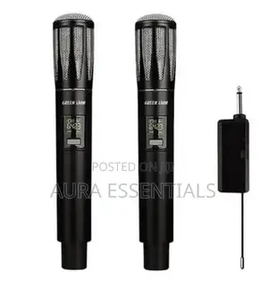 Green Lion Wireless Dual Mic Cordless Microphon