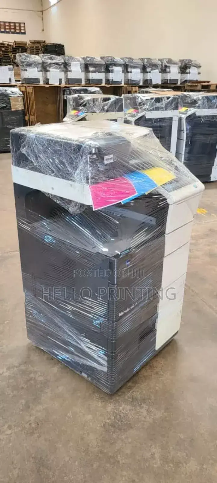 Konica Bizhub C458 - - Color Print, Scan Fax.