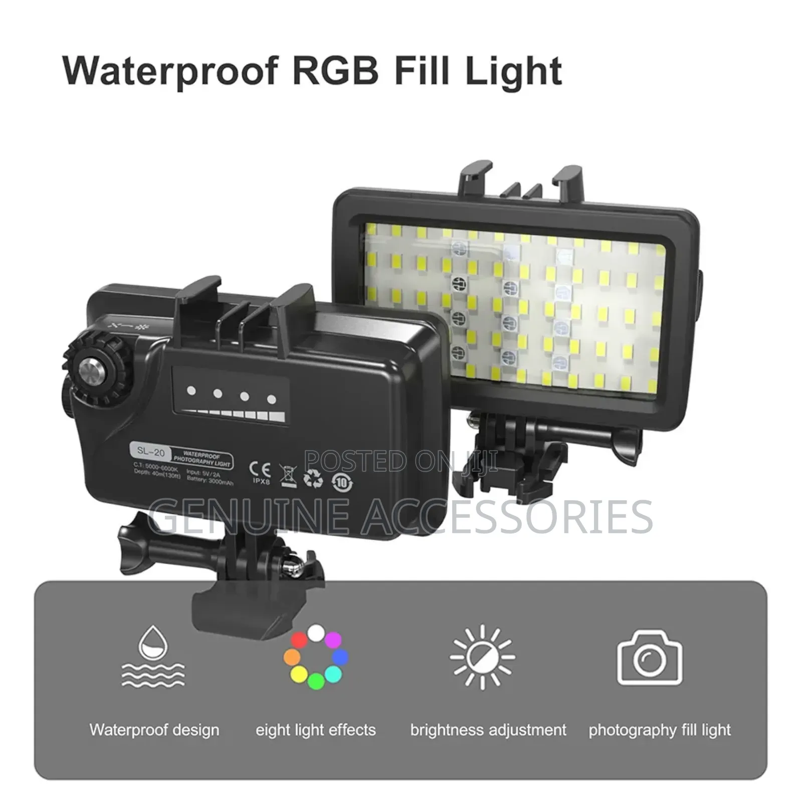 Jmary Water Proof Fill Light