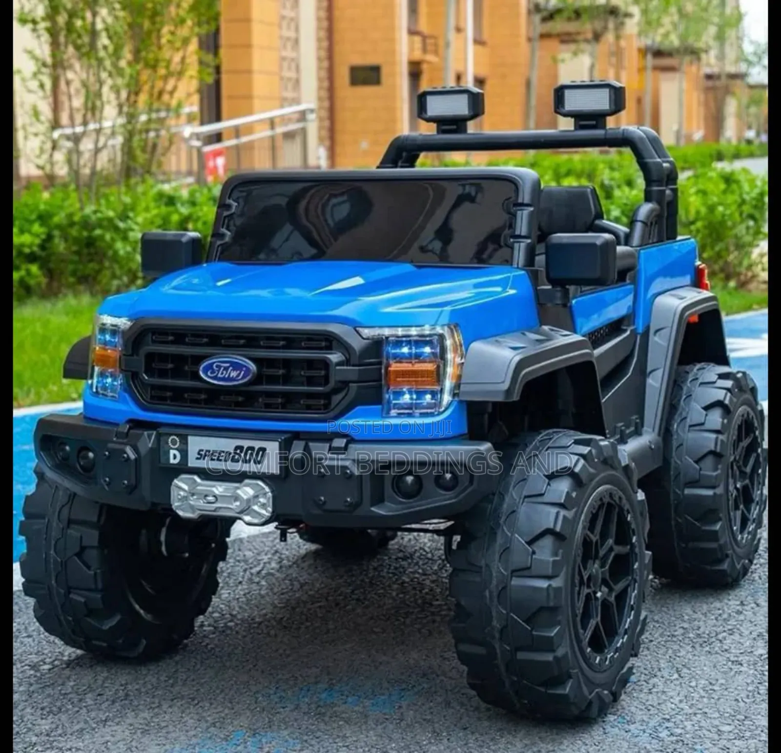 Rechargeable Ford Toy Car With Remote Control Blue